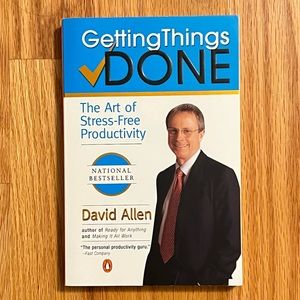 3/$30 Getting Things Done David Allen Art Of Stress-Free Productivity Book NEW